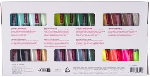 Peinture acrylique Talens Art Creation set 48 couleurs 48 Stuk-3