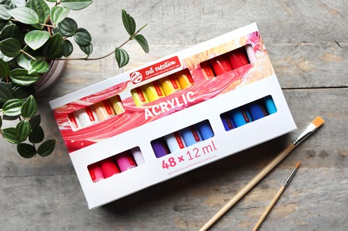 Peinture acrylique Talens Art Creation set 48 couleurs 48 Stuk-1