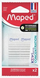 Gomme Maped Kidy Learn Concentration set 2 pièces blanc 2 Stuk
