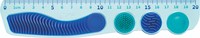 Règle Maped Kidy Learn Concentration 20cm bleu 1 Stuk-2