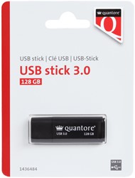 Clé USB 3.0 Quantore USB-A 128Go noir 1 Stuk