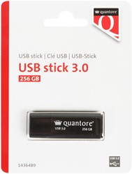 Clé USB 3.0 Quantore USB-A 256Go noir 1 Stuk