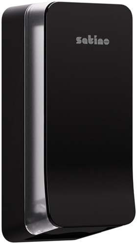 Toiletpapierdsp Satino BT1 Hyginity gevouwen zwart 1 Stuk