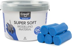Pâte à modeler Creall Super Soft bleu 1750g 1750 Gram