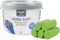 Pâte à modeler Creall Play-it Ultra Soft vert 1100g 1100 Gram