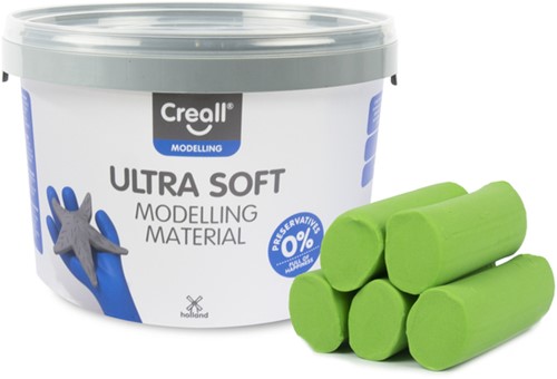 Pâte à modeler Creall Play-it Ultra Soft vert 1100g 1100 Gram
