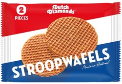 Stroopwafels Dutch Diamonds duopack 80g 2 Stuk