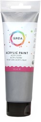 Peinture acrylique Qrea 120ml argent 1 Tube