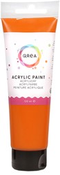 Peinture acrylique Qrea 120ml orange 1 Tube