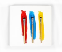Peinture acrylique Qrea 120ml bleu primaire 1 Tube-3