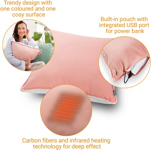 Coussin chauffant Medisana HC 100 rose 1 Stuk-3