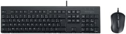 Clavier + souris Kensington EQ KM100 filaire AZERTY 1 Stuk