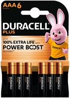 Pile Duracell Plus PowerBoost 6x AAA 6 Stuk