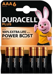 Pile Duracell Plus PowerBoost 6x AAA 6 Stuk