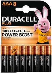 Pile Duracell Plus PowerBoost 8x AAA 8 Stuk