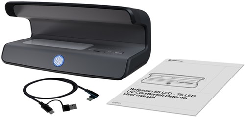 Détecteur faux billets Safescan 75 UV LED noir 1 Stuk-3