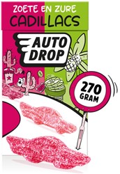 Autodrop Cadillacs sucrés et acidulés paquet 270g 270 Gram