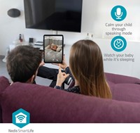 Caméra de sécurité Nedis Smartlife Wifi Intérieur 3MP Full HD 1296p blanc 1 Stuk-5
