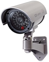 Caméra de sécurité factice Nedis extérieur gris 1 Stuk