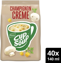 Cup-a-Soup Unox Champignon crème sac pour distributeur 140ml 40 portie