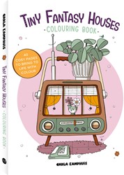 Livre de coloriage MUS Tiny Fantasy Houses 1 Stuk