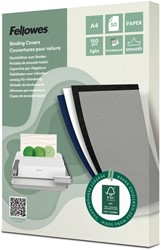 Couverture Fellowes A4 FSC translucide papier 150g 50 feuilles 50 Stuk