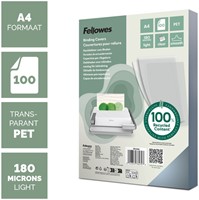Couverture Fellowes A4 PET 180 micron recyclé 100 pièces 100 Stuk-2