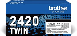 Toner Brother TN-2420TWIN noir 2 Stuk