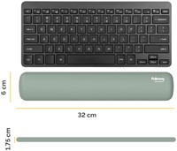 Polssteun Fellowes Breyta compact saliegroen 1 Stuk-2