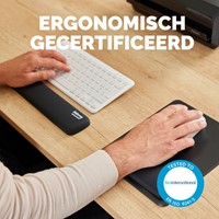 Repose-poignets clavier Fellowes Breyta compact noir 1 Stuk-4