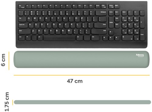 Repose-poignets clavier Fellowes Breyta sauge 1 Stuk-2