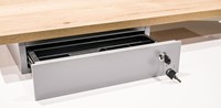Persoonlijke lade Euroseats 295x390x90mm grijs 1 Stuk-1