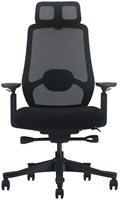 Bureaustoel Euroseats Ferrara zwart 1 Stuk-3