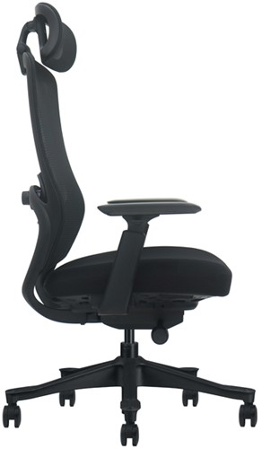 Bureaustoel Euroseats Ferrara zwart 1 Stuk-1