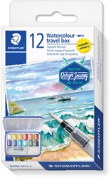 Waterverf Staedtler Design Journey set 12 kleuren 12 Stuk