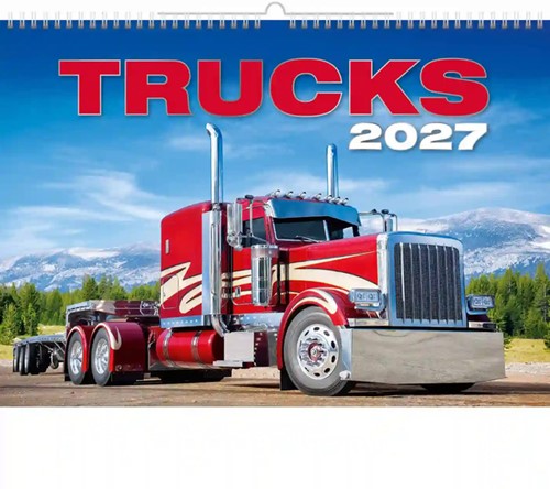 Calendrier 2027 Helma 365 31,5x45cm Trucks 1 Stuk