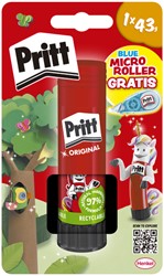 Lijmstift Pritt Stick 43gr + gratis corr. roller 2 Stuk