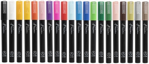 Acrylmarker Nassau set à 20 kleuren 1 Doos-3