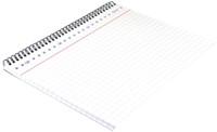 Bloc de cours Multo A4 carreau 10mm 23 perforations 160 pages 90g 1 Stuk-2