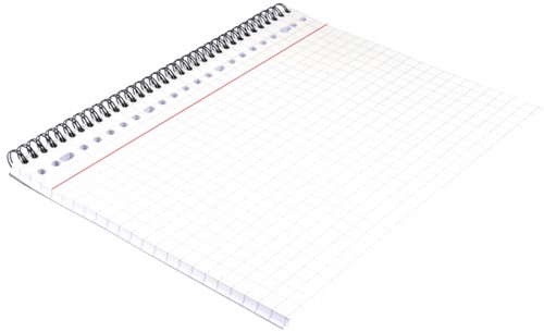 Bloc de cours Multo A4 carreau 10mm 23 perforations 160 pages 90g 1 Stuk-2