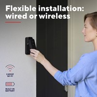 Sonnette avec caméra Trust DOORCAM-3000 Wi-Fi noir 1 Stuk-2