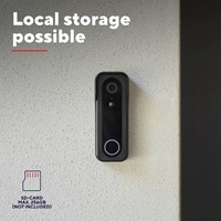 Sonnette avec caméra Trust DOORCAM-3000 Wi-Fi noir 1 Stuk-3