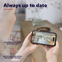 Caméra de sécurité Trust IPCAM-2900 intérieur Wi-Fi blanc 1 Stuk-2