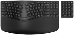 Toetsenbord HP 965 BLK Ergonomisch draadloos 1 Stuk