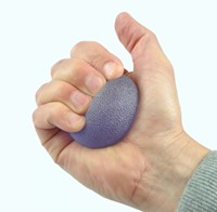 Handtrainer gelbal Able2 Soft blauw 1 Stuk-2