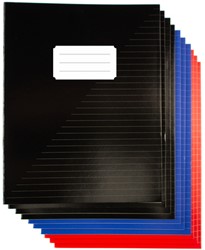 Schrift Kangaro A5 lijn 80pag 60gr 10st assorti 10 Stuk