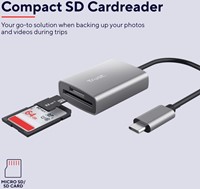 Kaartlezer micro SD Trust Dalyx USB-C 1 Stuk-1
