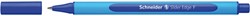 Stylo bille Schneider Slider Edge Fin bleu 1 Stuk