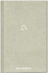 Carnet de notes Aurora A5 carreau 5x5mm 192 pages 80g lin gris 1 Stuk