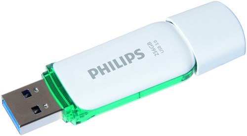 Clé USB 3.0 Philips Snow USB-A 256 Go vert 1 Stuk